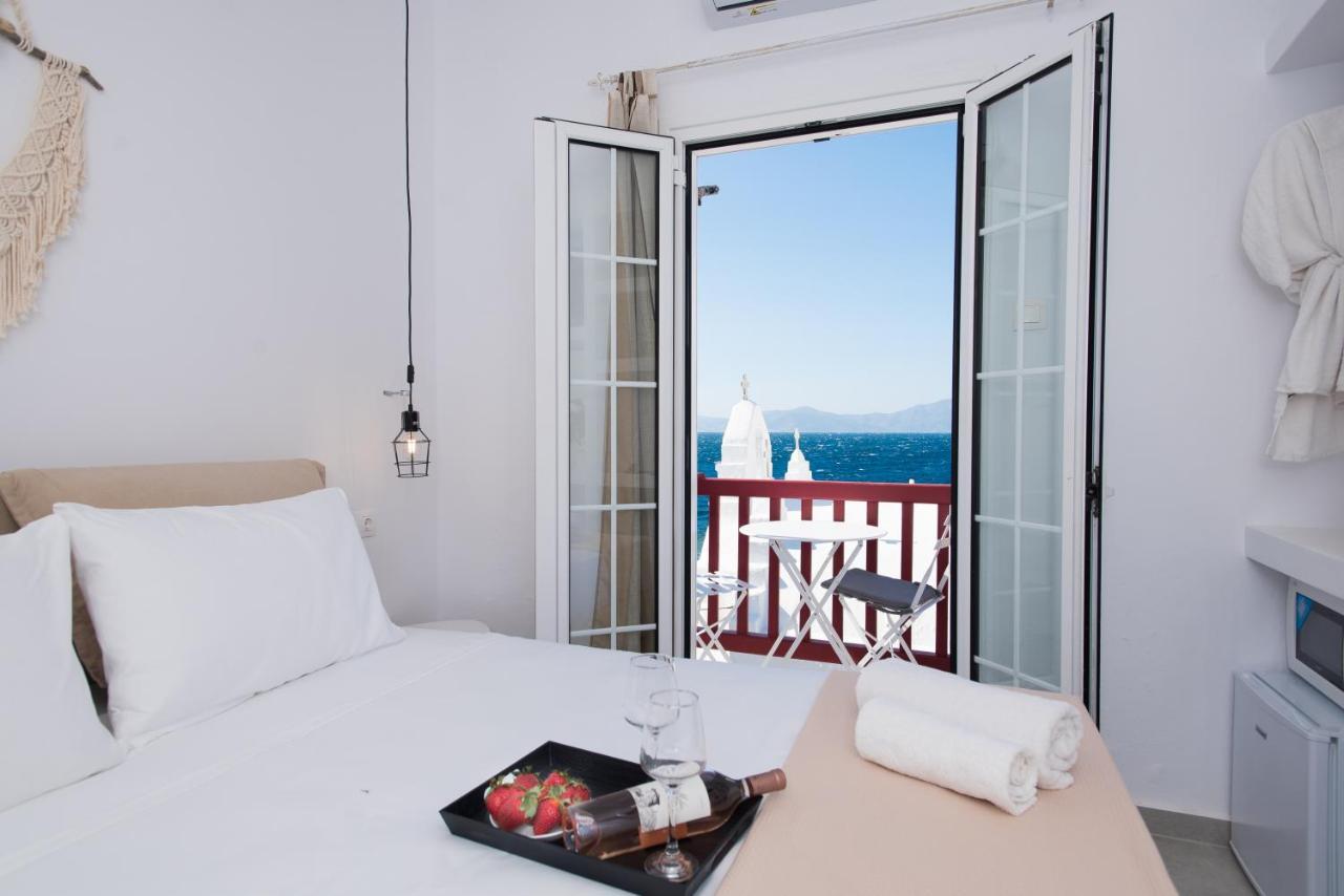 Myconian Little Venice Elite Suites With Sea View Mykonos Town Bagian luar foto
