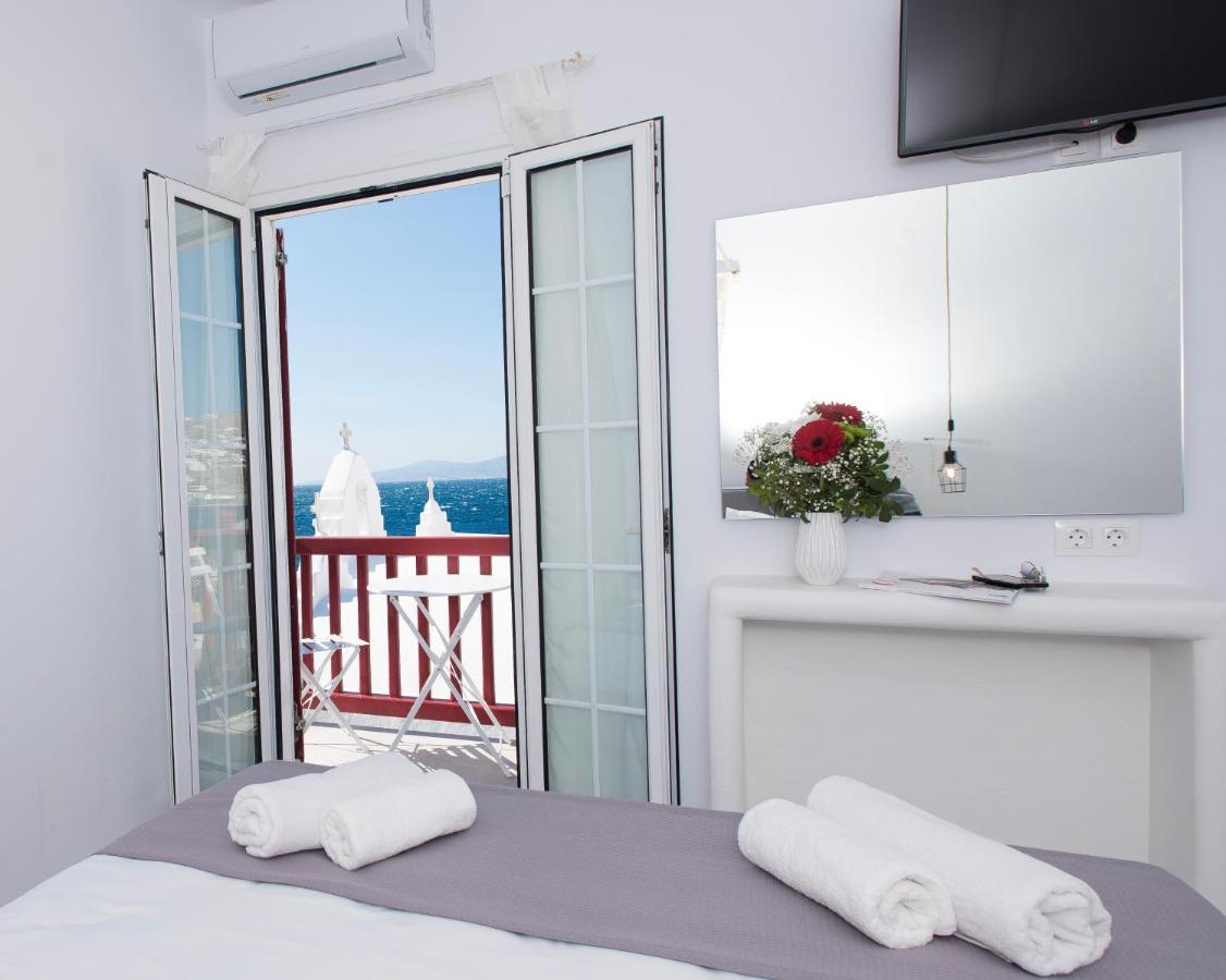 Myconian Little Venice Elite Suites With Sea View Mykonos Town Bagian luar foto