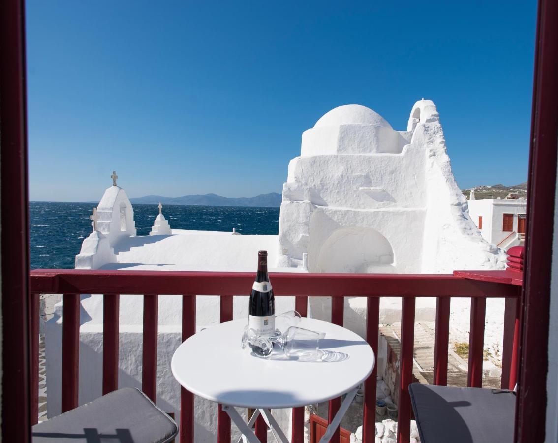 Myconian Little Venice Elite Suites With Sea View Mykonos Town Bagian luar foto