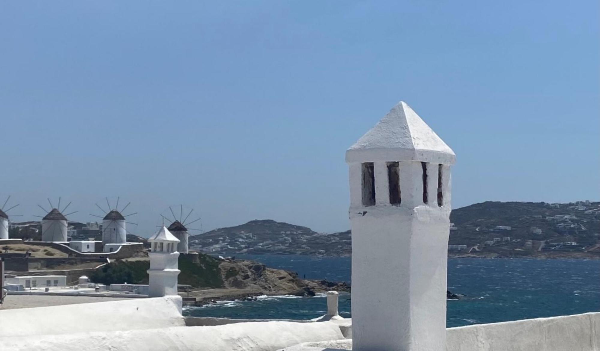 Myconian Little Venice Elite Suites With Sea View Mykonos Town Bagian luar foto