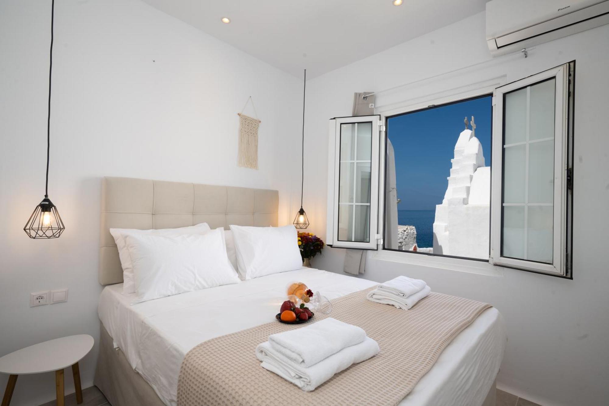 Myconian Little Venice Elite Suites With Sea View Mykonos Town Bagian luar foto