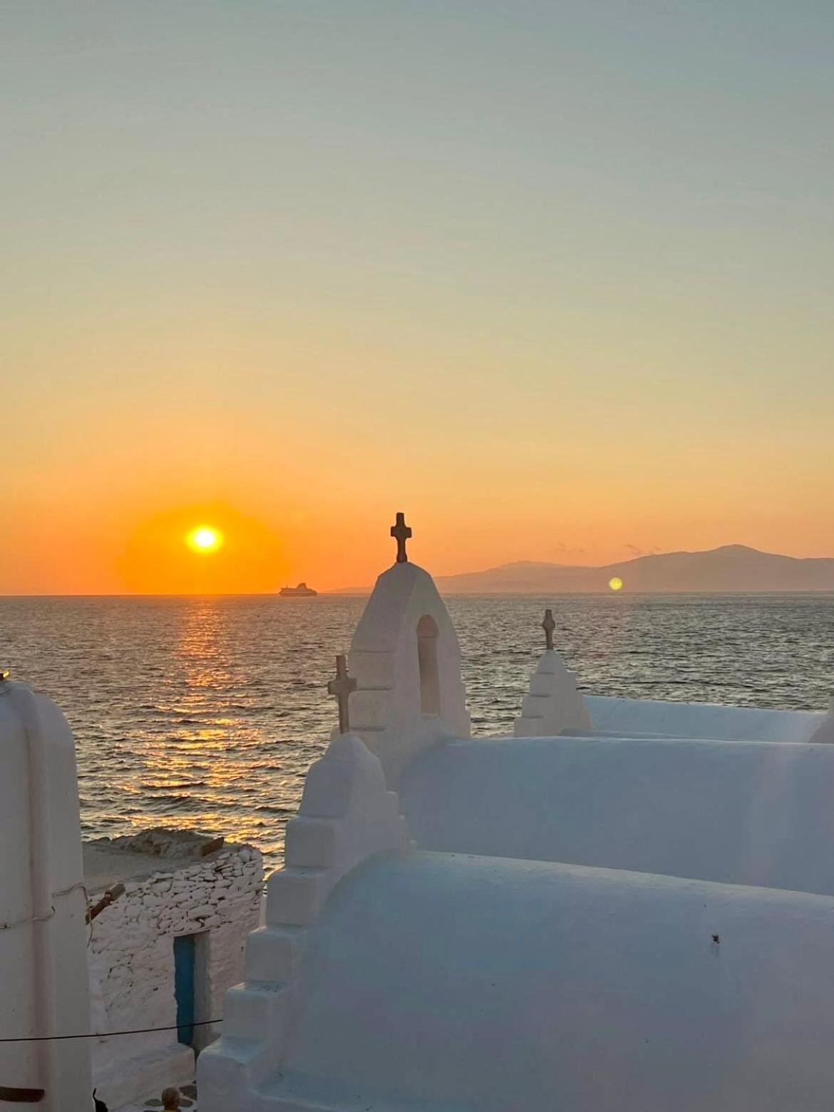 Myconian Little Venice Elite Suites With Sea View Mykonos Town Bagian luar foto